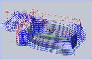 Brass Pulley CAM Path